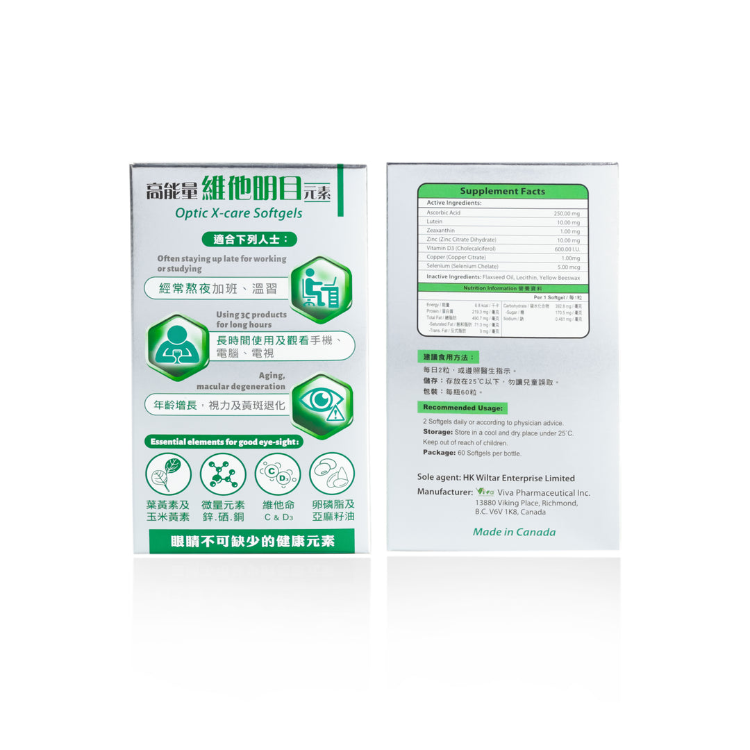 醫方明高能量維他明目元素 (60粒)