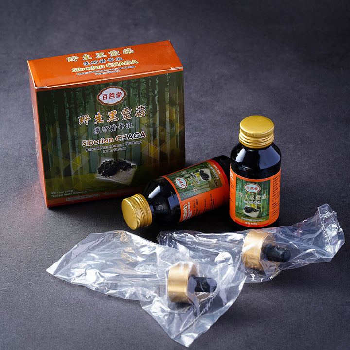 百善堂 野生黑靈菇濃縮精華液 (2瓶)